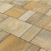 Тротуарная плитка Braer Старый город Ландхаус Color Mix Песчаник, толщина 80 мм