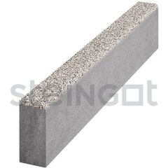 Бордюрный камень Steingot Садовый 1000х200х80 мм, Bianco Nero