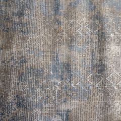 Ковролин тканный Urggazcarpet Dream 10029 l.grey/blue, 2 м