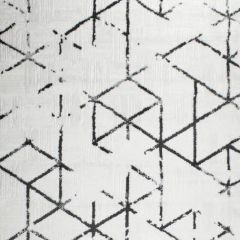 Ковролин тканный Urggazcarpet Лорин 10605 white/black, 3,5 м