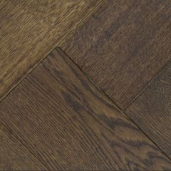 Инженерный двухслойный паркет Damy Floor Luxury Английская елка Рустик Ореховый 600х120х15 мм