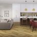 Кварц-виниловая плитка Damy Floor (Деми Флур) London LVT 2,5/43 Шеффилд (Sheffield), 190902EL-07-LVT
