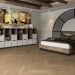 Кварц-виниловая плитка Damy Floor (Деми Флур) Chevron LVT 2,5/43 Сен-Клу (Saint Cloud), DF10-Ch-LVT