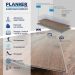 Виниловый SPC ламинат Planker (Планкер) Rockwood 4/33 Дуб Сапфир (Oak Sapphire) , 1009