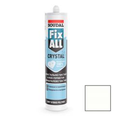 Клей-герметик Soudal (Соудал) Fix All Crystal кристально прозрачный 290 мл