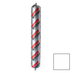 Герметик силикон Soudal (Соудал) Silirub 2F нейтральный бесцветный 600 мл (old.104073)