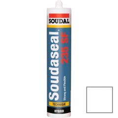 Клей-герметик гибридный Soudal (Соудал) Soudaseal 235 SF белый 290 мл