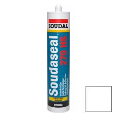 Клей-герметик эластичный Soudal (Соудал) Soudaseal 270 HS белый 290 мл