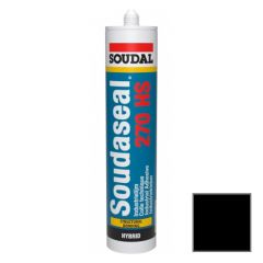 Клей-герметик эластичный Soudal (Соудал) Soudaseal 270 HS черный 290 мл
