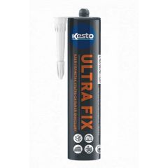 Клей-герметик ультра-сильной фиксации Kesto (Кесто) Ulta Fix белый 310 мл