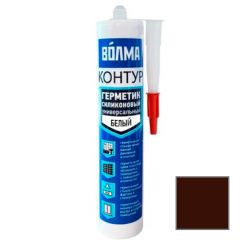 Герметик силиконовый Volma (Волма) Контур венге 290 мл