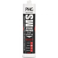 Клей-герметик PHG Industrial MS Strong FIX белый 300 мл