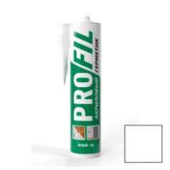 Герметик акриловый Profil (Профиль) Acryl окрашиваемый белый 270 мл
