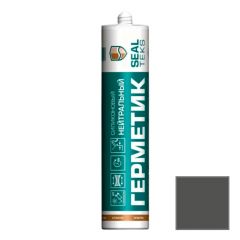 Герметик силиконовый нейтральный Sealteks (Силтекс) Антрацит SW079 300 мл