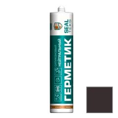 Герметик силиконовый нейтральный Sealteks (Силтекс) Черный SW221 300 мл