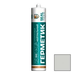 Герметик силиконовый нейтральный Sealteks (Силтекс) Светло-серый SW055 300 мл