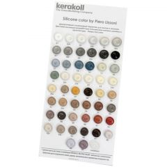 Планшет с образцами герметиков Kerakoll (Керакол) Silicone Color 50 цветов by Piero Lissoni (30х15 см)