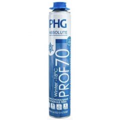 Профессиональная монтажная пена PHG Absolute Prof 70 всесезонная (выход 70 л) 1000 мл