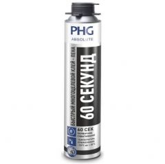 Клей-пена монтажная PHG Absolute 60 секунд всесезонная (выход 65 л) 1000 мл