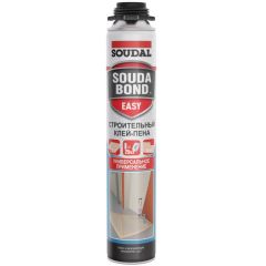Клей-пена строительная Soudal (Соудал) Easy Soudabond Gun летняя формула оранжевый 750 мл