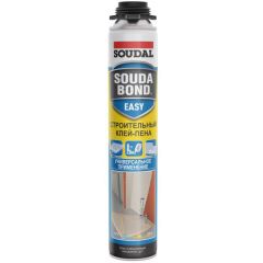 Клей-пена строительная Soudal (Соудал) Soudabond Easy Gun Winter зимняя формула оранжевый 750 мл
