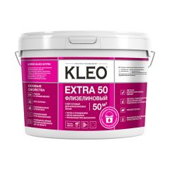 Клей обойный готовый Kleo Extra 50 Флизелиновый 10 кг (192 EXTRA 10 кг)