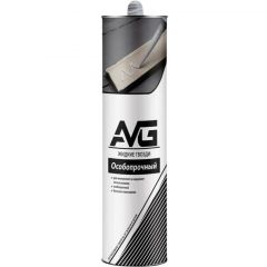 Жидкие гвозди AVG (АВГ) особопрочный белый 280 мл