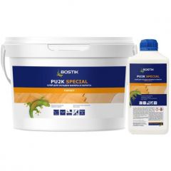 Клей для паркета полиуретановый Bostik PU2K Special двухкомпонентный 12 кг