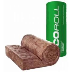 Утеплитель минеральный Knauf Ecoroll 50х1220х8200 мм 20м2 рулон (2437859)