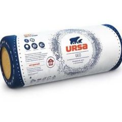 Теплоизоляция Ursa (Урса) Glasswool Маты М-11 10000х1200х50 мм, 2 шт (11 кг/м3; 1.2 м3; 24 м2)