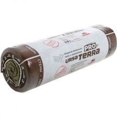 Теплоизоляция Ursa (Урса) Terra 35 QN 4500х1200х100 мм, 1 шт (20 кг/м3; 0.54 м3; 5.4 м2), арт 2099034