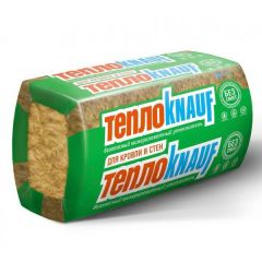 Теплоизоляция ТеплоКнауф (Knauf) TS 037 Aquastatik 1300х610х100 мм, 8 шт (14.5 кг/м3; 0.634 м3; 6.344 м2), арт 743567