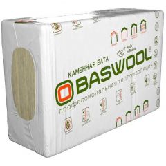 Теплоизоляция Baswool (Басвул) Лайт 45 1200х600х100 мм, 6 шт (45 кг/м3; 0.432 м3; 4.32 м2)