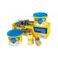 Комплект Vetonit (Ветонит) Weber.tec WP set полный для гидроизоляции ванной