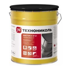 Мастика битумная Технониколь (Tehnonikol) № 21 ТехноМаст 20 кг