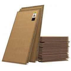 Панель звукоизоляционная Acoustic Plus (Акустик Плюс) Дабл 1200х600х22 мм 1 шт. (0,72 м2), арт 375