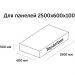 Теплоизоляционная панель Teplofom+ 100 XPS усиленная 500 кДж 2500x600x100 мм (1,5 м2)