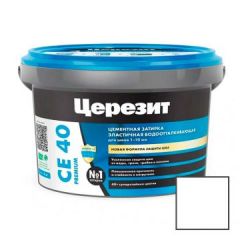 Затирка цементная Церезит СЕ 40