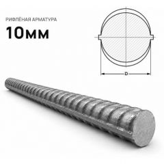 Арматура стальная Северсталь (Severstal) А1 Катанка 10 мм (м.п.)