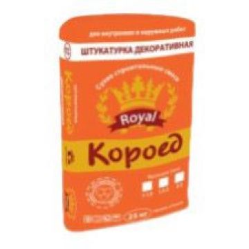Штукатурка цементная Royal Короед 1,5 мм 25 кг