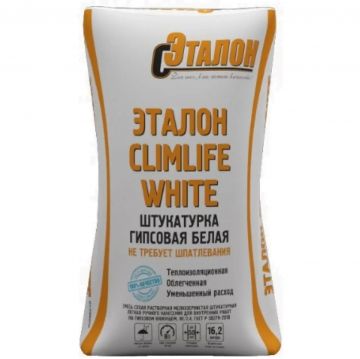 Штукатурка гипсовая Эталон ClimLife White 30 кг