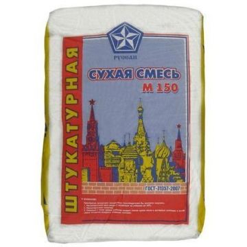 Штукатурка цементная Русеан М 150 универсальная модифицированная 40 кг