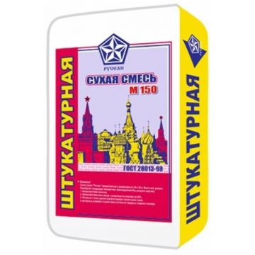 Штукатурка цементная Русеан М 150 универсальная модифицированная 40 кг