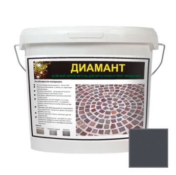 Затирка для брусчатки Диамант (Diamant) на основе полимеризующихся масел № 303 базальт 15 кг