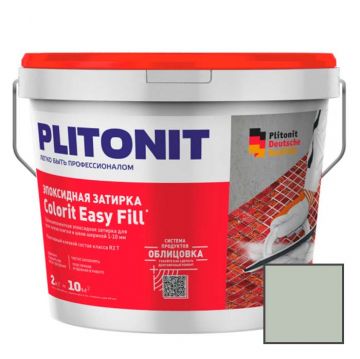 Затирка Plitonit (Плитонит) Colorit Easy Fill 3-компонентная эпоксидная льняной 2 кг