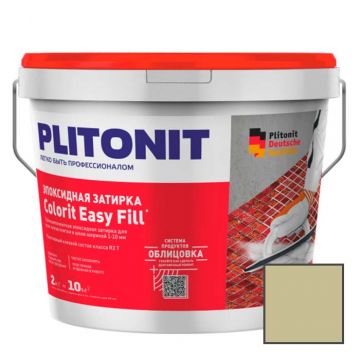 Затирка Plitonit (Плитонит) Colorit Easy Fill 3-компонентная эпоксидная песочный 2 кг