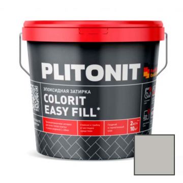 Затирка Plitonit (Плитонит) Colorit Easy Fill 3-компонентная эпоксидная серебристо-серый 2 кг
