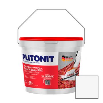 Затирка Plitonit (Плитонит) Colorit Easy Fill 3-компонентная эпоксидная молочно-белый 2 кг