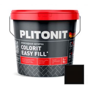 Затирка Plitonit (Плитонит) Colorit Easy Fill 3-компонентная эпоксидная черный 2 кг