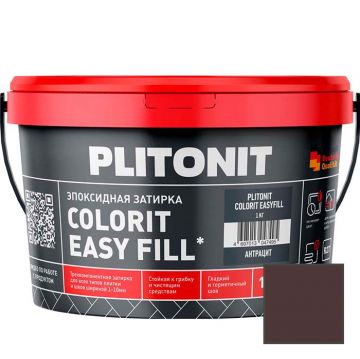 Затирка Plitonit (Плитонит) Colorit Easy Fill 3-компонентная эпоксидная какао 1 кг